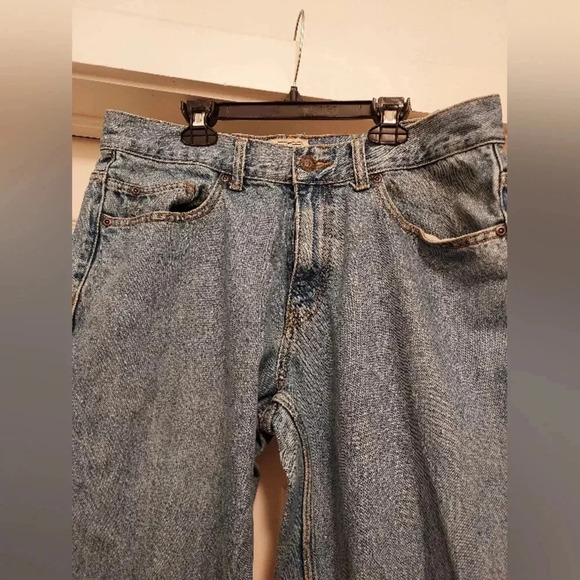 C. E. Schmidt Workwear Denim Blue Jeans Mens Zip Fly 100 Cotton K1 - Picture 5 of 8